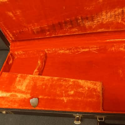 70's Fender Stratocaster Telecaster Case - Black Tolex 1974 1975 1976 1977 image 4