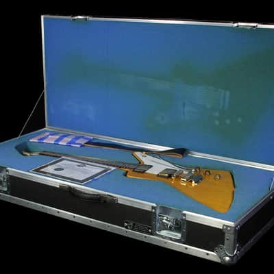 Used 2003 Gibson Custom Shop Allen Collins Explorer Murphy Aged Electric Guitar Natural image 5