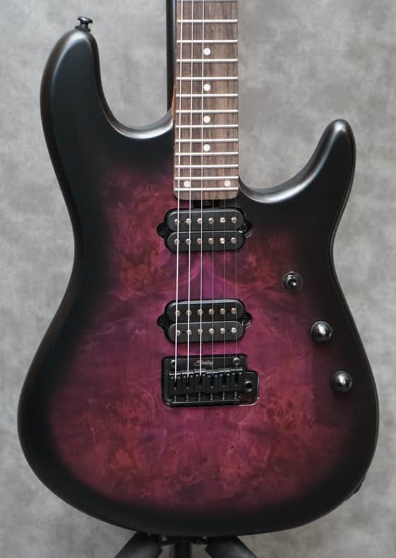 Sterling by Music Man Jason Richardson Cutlass Signature Electric Guitar Cosmic Purple Burst Satin - W/Setup & Bag image 1