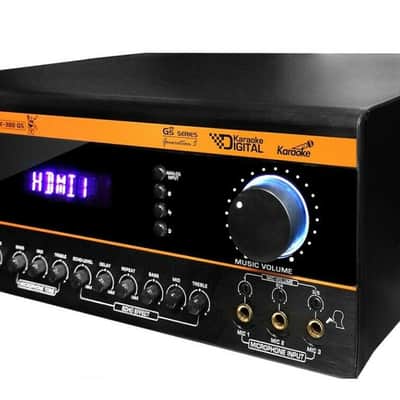 Better Music Builder 1400W Karaoke Power Mixer Amplifier w/ HDMI & USB image 3