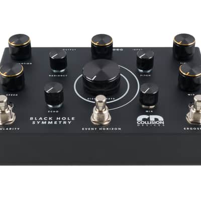 Collision Devices Black Hole Symmetry Delay + Reverb + Fuzz Pedal [USED] image 2