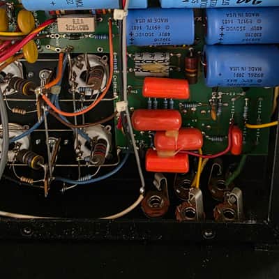 1989 Mesa Boogie Simul-Class 295 Stereo 2x95 Watt 2x30 Watt Pro Artist Studio Recording Rig Guitar Power Amplifier Preamp Preamplifier Head Rack Mount Mounted Racked Vintage 80s American USA 2 Two Channel image 10