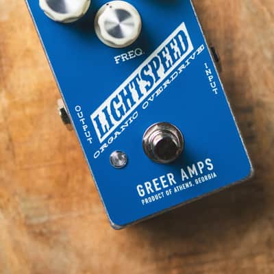 Greer Amps Lightspeed Organic Overdrive Effect Pedal image 6