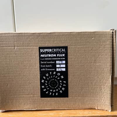 Supercritical Synthesizers Neutron Flux Analog Signal, Digital Control 8-Pole Variable-Character Stereo Filter - Black image 2