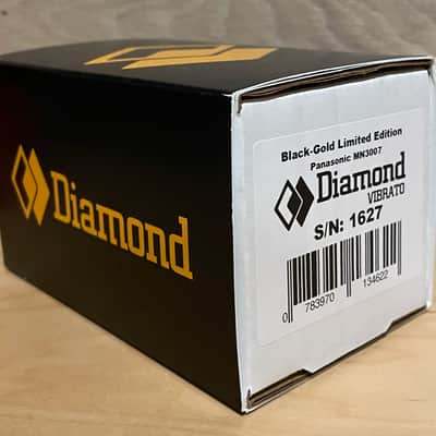 Diamond Vibrato V2 Limited Edition Panasonic MN3007 Black-Gold image 8