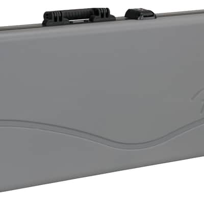 Fender Deluxe Molded Strat/Tele Case, Silver/Blue image 2