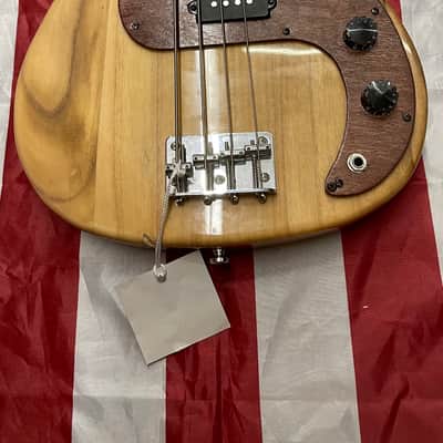 Handmade Bass Guitar Custom 2000’s Natural wood image 3