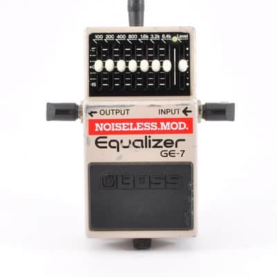 Boss GE-7 Modified Noiseless Equalizer Made in Japan 1991 Guitar Effects Pedal Used From Japan #QD20242 image 8