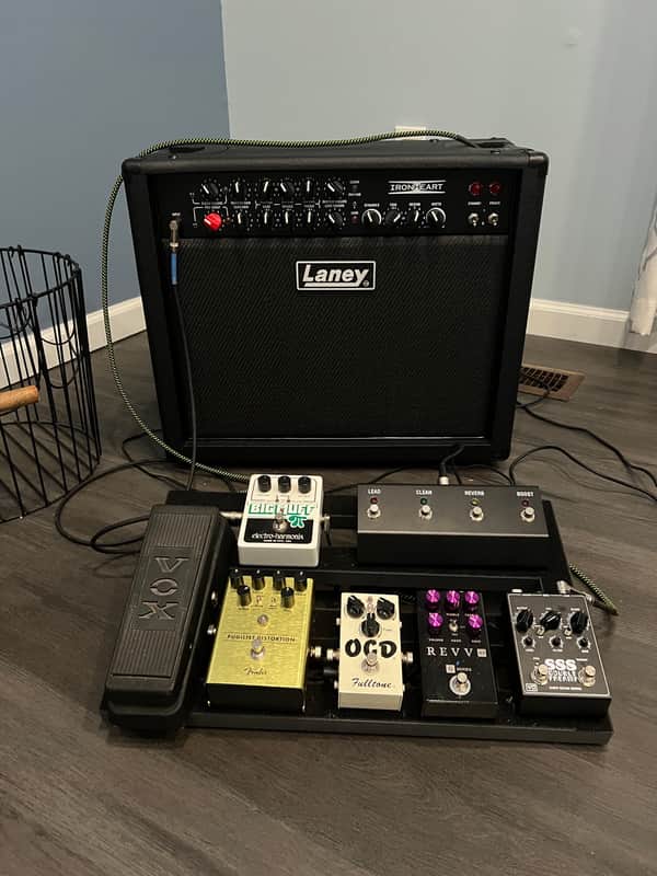 Laney BCC-IRT30-112 Black Country Customs Ironheart 3-Channel 60-Watt 1x12" Guitar Combo 2023 - Present Black image 1