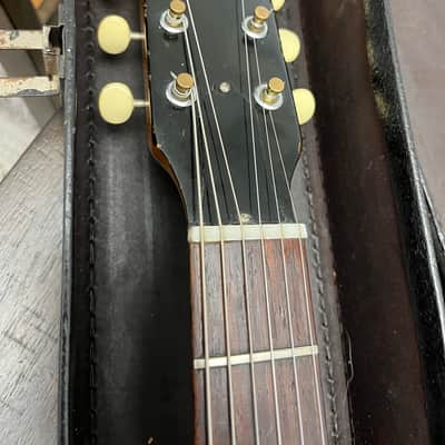 Vintage 1967 Gibson Melody Maker D with Vibrola Pelham Blue Original Case Music City Bridge Savvy image 4