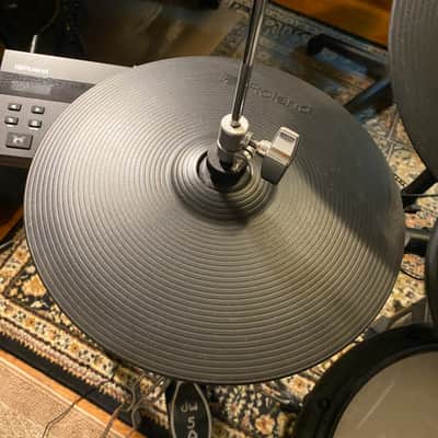 Roland TD-07KVX V-Drum Kit with Mesh Pads 2021 - Black image 8