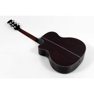 Mitchell T413CE-BST Terra Series Auditorium Solid Torrefied Spruce Top Acoustic-Electric Guitar Regular Edge Burst image 2