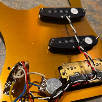 Upgraded HSS Strat-Style Guitar – Wilkinson Tremolo – 6 lb 11 oz image 10