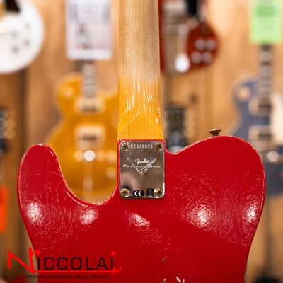 Fender Custom 1964 Telecaster Relic Aged Fiesta Red image 17