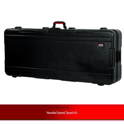 Gator TSA-approved Deep Keyboard Case fits Yamaha Tyros4, Tyros5-61 Keyboards