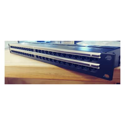 Redco R196-D25PG DB25 96pt TT Patchbay - Black Powdercoat image 4
