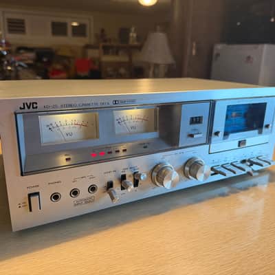 Vintage JVC Stereo Cassette Deck Model KD-25 Silver Japan Full Fresh Service🔥🎶 image 4