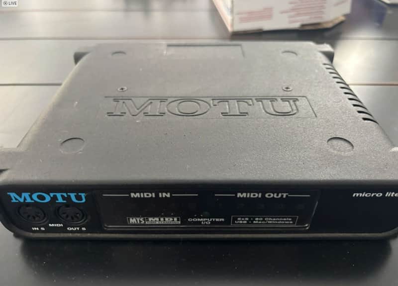 MOTU Micro Lite USB MIDI Interface