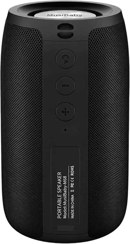 12W Portable Bluetooth Speaker, IPX5 Water-Resistant Wireless Speaker for Outdoor, Beach, Camping & Home Use image 1