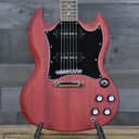 Pre-Owned Epiphone SG Classic Worn P90 - Vintage Cherry with Gig Bag