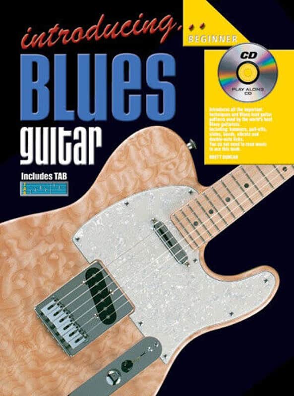 Learn How To Play Guitar - Introducing Blues Guitar - TAB Music Book & CD - image 1