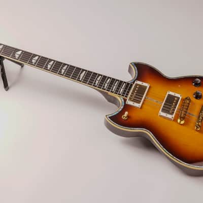 Yamaha SG1000 1981 Japan Tobacco Sunburst Ebony Board Gibson Burstbucker 2 image 7