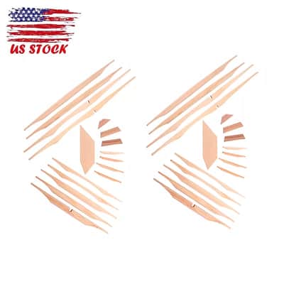 17PC Sitka Spruce Brace Wood Kit Acoustic Guitar Luthier DIY Parts image 4