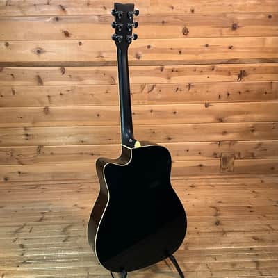 Yamaha FGC-TA TransAcoustic Acoustic Guitar - Black image 5