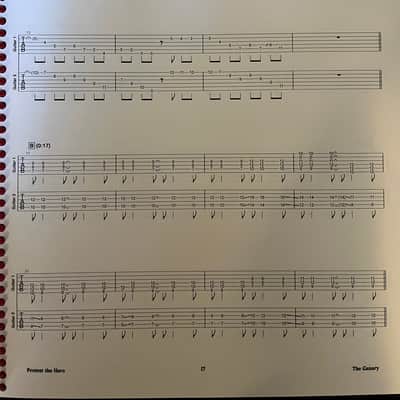 Protest the Hero - Palimpsest - Guitar Tab / Tablature Book image 5