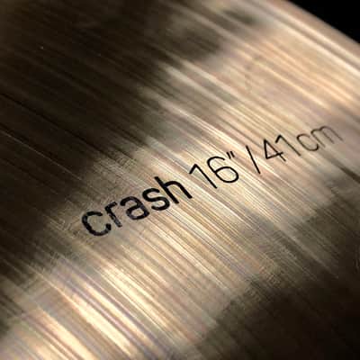 UFIP Class Series Medium Crash 16 - 1060 Grams - NAMM Show Demo image 4