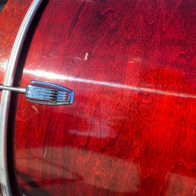Ludwig Classic Maple 6ply Series 90's USA Mahogany Natural Finish. image 5