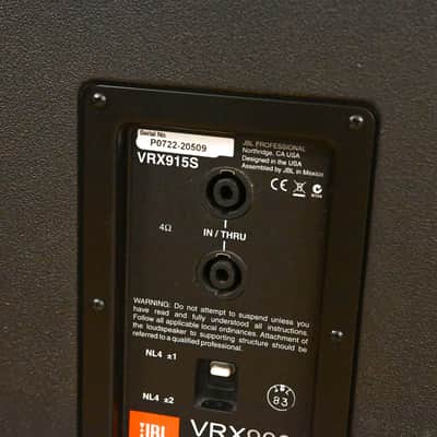 JBL VRX915S 15" Bass Reflex Subwoofer CG01Z2G image 6