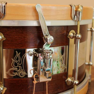 San Francisco Drum Co. 1906 - 2006 Earthquake & Fire Commemorative Snare Drum. #2 of 10. - San Franc image 7