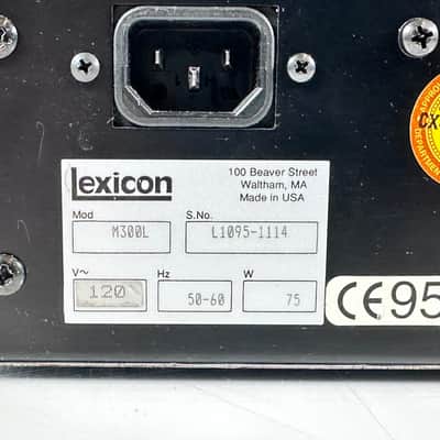 Lexicon 300L Digital Effects System image 10