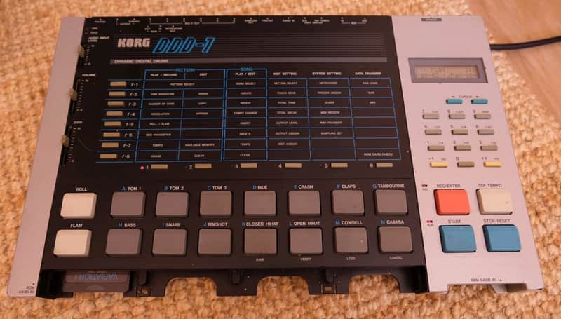 Korg DDD 1 1986 - schwarz image 1