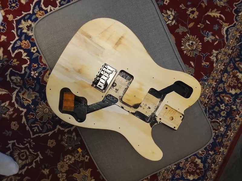 Squier Telecaster Deluxe Affinity - Raw image 1
