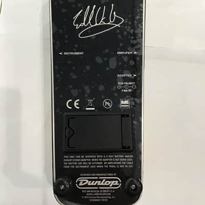 Dunlop EVH SIGNATURE WAH CRY BABY PEDAL LATE  - BLACK/YELLOW image 3