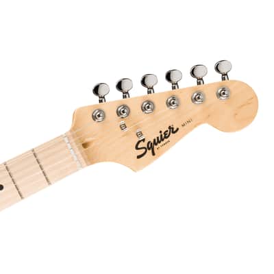 Fender Squier Mini Stratocaster Electric Guitar, California Blue, Maple image 5