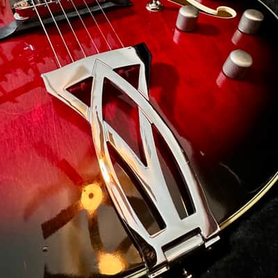 Ibanez Artcore AF75 2012 - Transparent Red Sunburst image 2