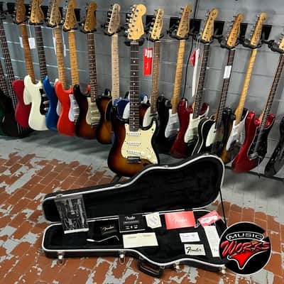 Fender American Standard Stratocaster 50 Th Anniversary 2004 Sunburst image 11