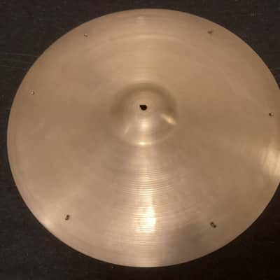 24” Avedis Zildjian Sizzle Ride Cymbal - late 50s / 1950s small stamp - medium 3424 grams image 1