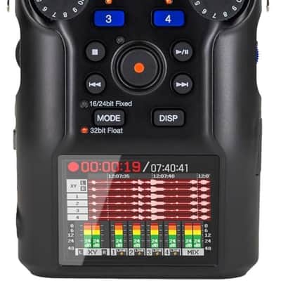 Zoom H6studio 8-Track 32-Bit Float Handy Recorder Bundle with APH-6st Accessory Pack with Hairy Windscreen, Padded Shell Case, AC Adapter, & USB C-Cable (H6s + APH6st Accessory Pack) image 3