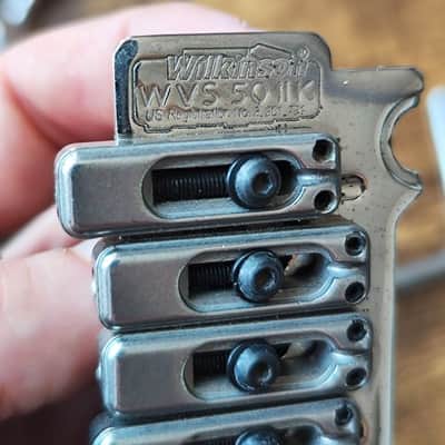 Wilkinson WVS50 IIK CR Guitar Tremolo Vibrato Whammy Bridge in Chrome image 5