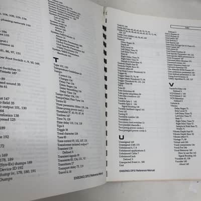 Ensoniq DP/2 Reference Manual  80s image 3