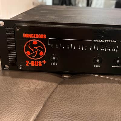 Dangerous Music 2-BUS+ 16-Channel Analog Summing Box 2015 - 2019 - Black image 2