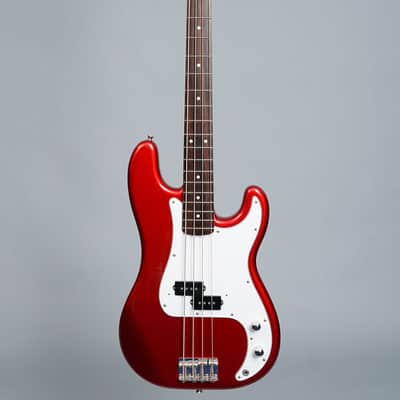 Fender Japan PB Standard Precision Bass 1996 - Candy Apple Red image 6