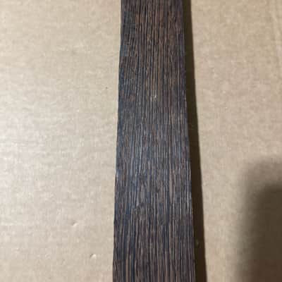 NOS 1970s Wenge Guitar Neck Blank - Pre-Shaped with Headstock & Tuning Holes Kurokumo Japan 27 7/8” x 4 1/4” x 1 1/16” image 11