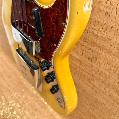 Fender Jazz Bass 1966 - Olympic White with Matching Headstock image 16