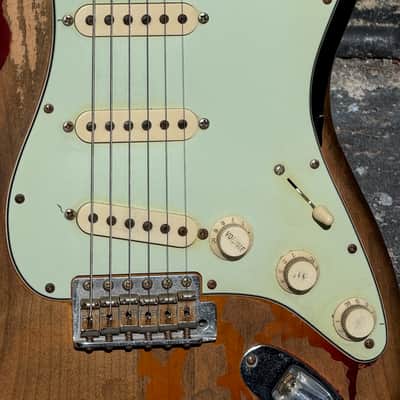 Fender Stratocaster Rory Gallager Signature 2005 - killer 20 year old axe w/all paperwork & COA ! image 10