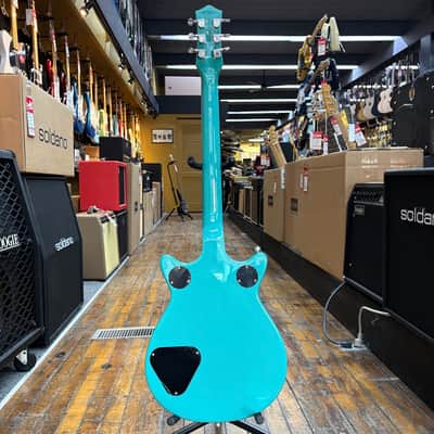 Gretsch G5232T Electromatic Double Jet FT Electric Guitar with Bigsby Calcos Green image 6